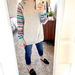 American Living Fair-Isle Colorful Sweater